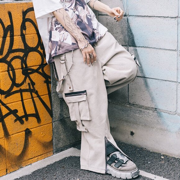 NEW ACDC Rag x Gedraji Cryptid Corpse Beige Cargo Pants - Picture 9 of 9